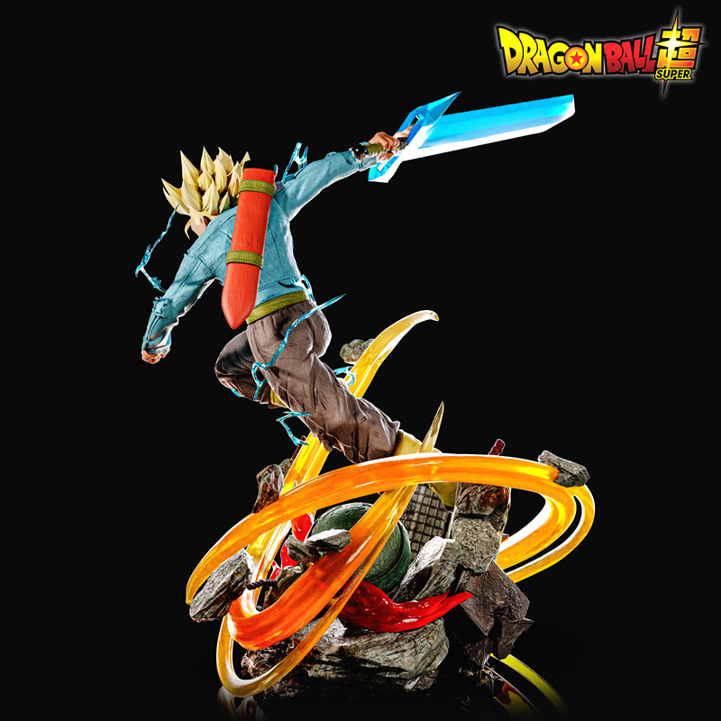 Trunks Dragon Ball Z Statue Stl File 3d Print