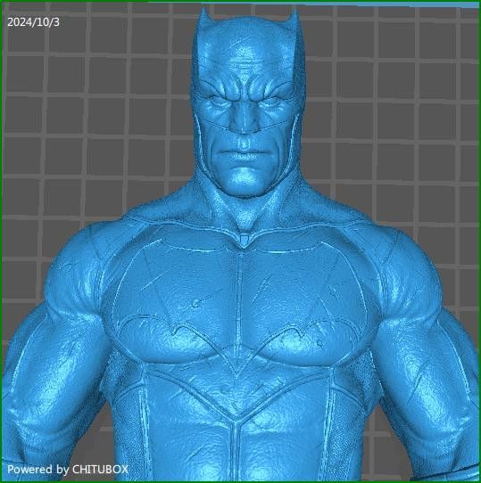 Batman The Dark Knight DC Statue - STL File 3D Print