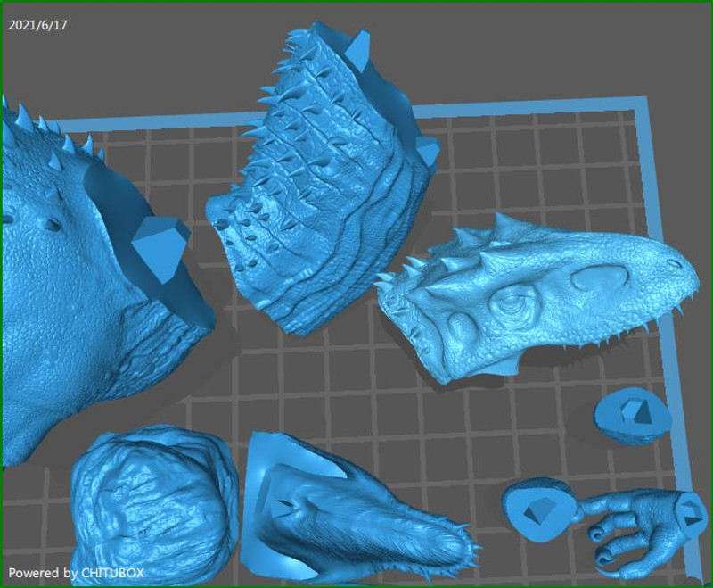 STL file indominus rex jurassic world 🗺️・3D printing model to  download・Cults