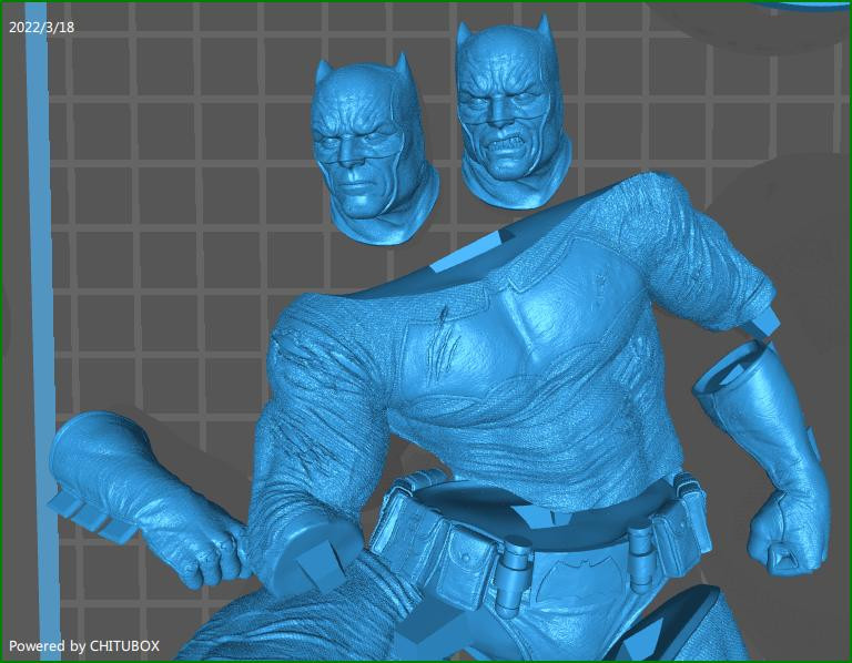Batman Dark Knight Statue - STL File for 3D Print