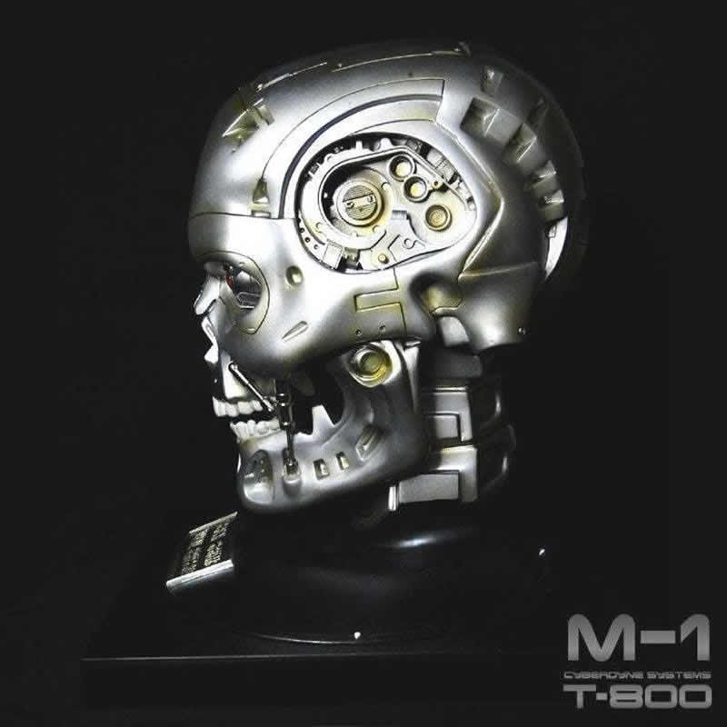 Terminator Endoskeleton Skull 1/1 Vinyl Model Kit Figure