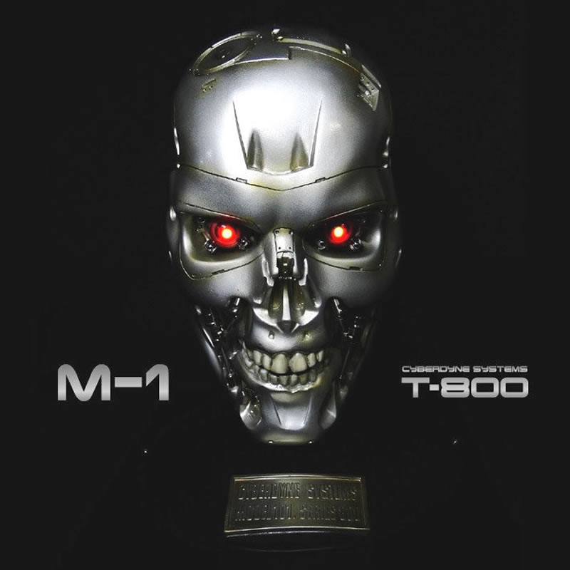 Terminator Endoskeleton Skull 1/1 Vinyl Model Kit Figure