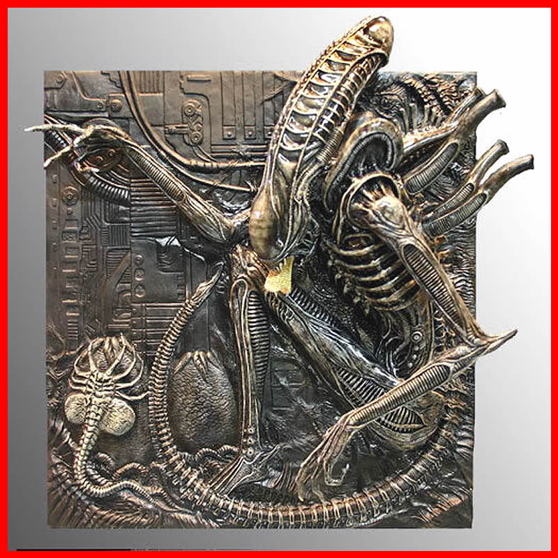 Alien Warrior Plaque 1/6 Narin resin model kit figure