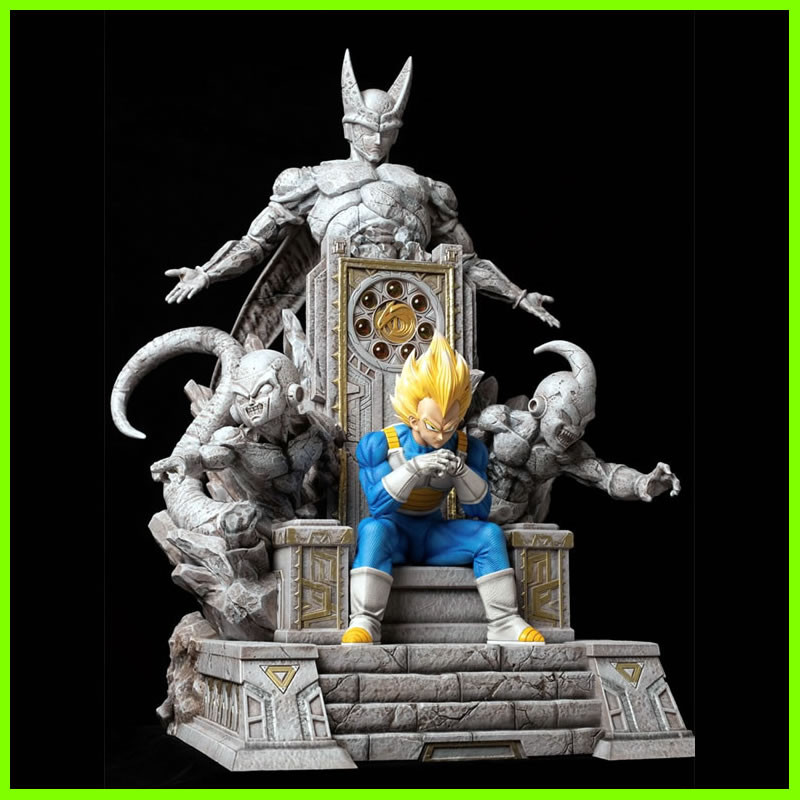 3D file Vegeta Dragon Ball - 3D printing model 🐉・Template to