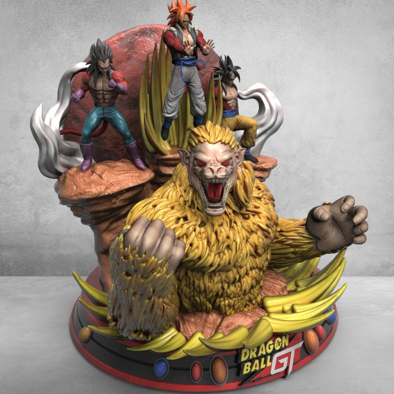 T*】様 DBGT DIORAMA FIGURE T*】様 DBGT DIORAMA FIGURE Japan Authentic Dragon Ball GT