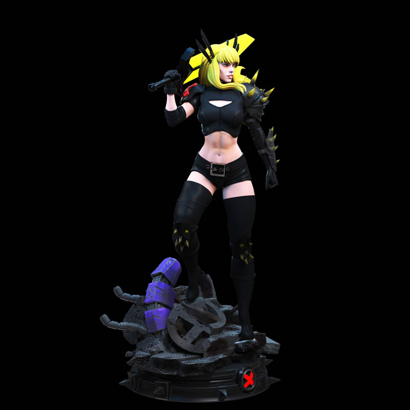 X-Men - New Mutants - Magik Statue ‹ 3D Spartan Shop