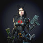 Baroness G.I. Joe Statue - STL File 3D Print - maco3d