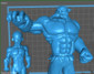 Toppo vs Frieza Dragon Ball Statue - STL File 3D Print - maco3d