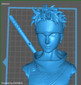 Shisui Uchiha Naruto Bust - STL File 3D Print - maco3d