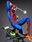 Spiderman Statue - STL File 3D Print - maco3d