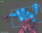Venom vs Black Spiderman Statue - STL File 3D Print - maco3d