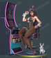 Bunny Irene Statue - STL File 3D Print - maco3d