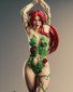 Poison Ivy Batman Statue - STL File 3D Print - maco3d