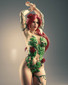 Poison Ivy Batman Statue - STL File 3D Print - maco3d