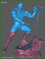 Panthro ThunderCats Statue - STL File 3D Print - maco3d