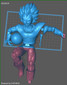 Vegeta Dragon Ball Z Statue - STL File 3D Print - maco3d
