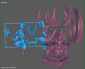 Gogeta Dragon Ball Statue - STL File 3D Print - maco3d