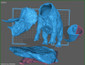 Triceratops Dinosaur - STL File 3D Print - maco3d