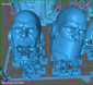 Darth Malak Star Wars Bust - STL File 3D Print - maco3d