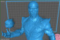 Mortal Kombat Sub Zero Statue - STL File 3D Print - maco3d