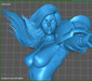 Samus Aran Metroid - STL File 3D Print - maco3d
