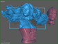 Eowyn The Lord of the Rings Statue - STL File 3D Print - maco3d