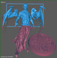 Vampire Statue - STL File 3D Print - maco3d