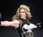 Lady Punisher Statue - STL File 3D Print - maco3d