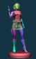 Jill Valentine Resident Evil Statue - STL File 3D Print - maco3d