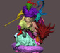 Beast Samurai X-Men Statue - STL File 3D Print - maco3d