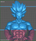 Goku vs Frieza Dragon Ball Z - STL File 3D Print - maco3d