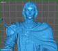 Joan of Arc Statue - STL File 3D Print - maco3d