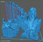 Richter Belmont Castlevania Bust - STL File 3D Print - maco3d