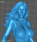 Mara Jade Star Wars Statue - STL File 3D Print - maco3d