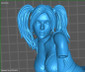 Harley Quinn Birds of Prey - STL File 3D Print - maco3d