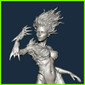 Witchblade - STL File for 3D Print - maco3d