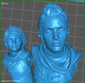 Amicia and Hugo Statue - STL File 3D Print - maco3d