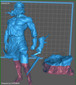 Zeus King of the Gods Statue - STL File 3D Print - maco3d