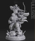 Gimli and Legolas Lord of the Rings Statue - STL File 3D Print - maco3d