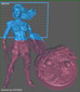 Savage Red Sonja Statue - STL File 3D Print - maco3d