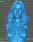 Harmonia Statue - STL File 3D Print - maco3d