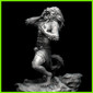 Werewolf Statue - STL File 3D Print - maco3d