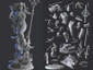 Mera Queen of Atlantis - STL File for 3D Print - maco3d