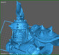 Gladiator Hulk Statue - STL File 3D Print - maco3d