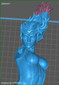 Scarlet Witch Statue - STL File 3D Print - maco3d