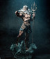 Poseidon Statue - STL File 3D Print - maco3d