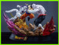 Goku & Frieza VS Jiren - STL File for 3D Print - maco3d