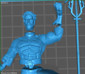 Aquaman Throno - STL File for 3D Print - maco3d