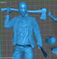 Jason Vorhees Friday the 13th - STL File for 3D Print - maco3d