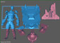 Batman Beyond - STL File for 3D Print - [maco3d]